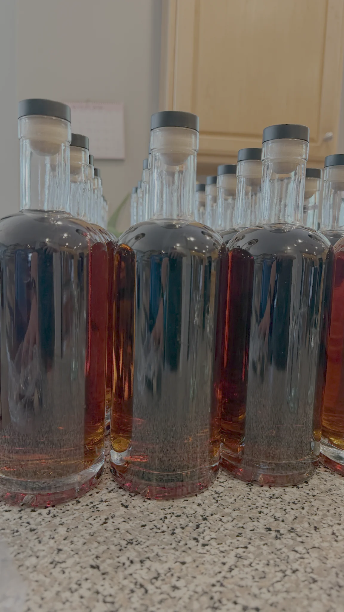 The first bottles of Grape Awakening.